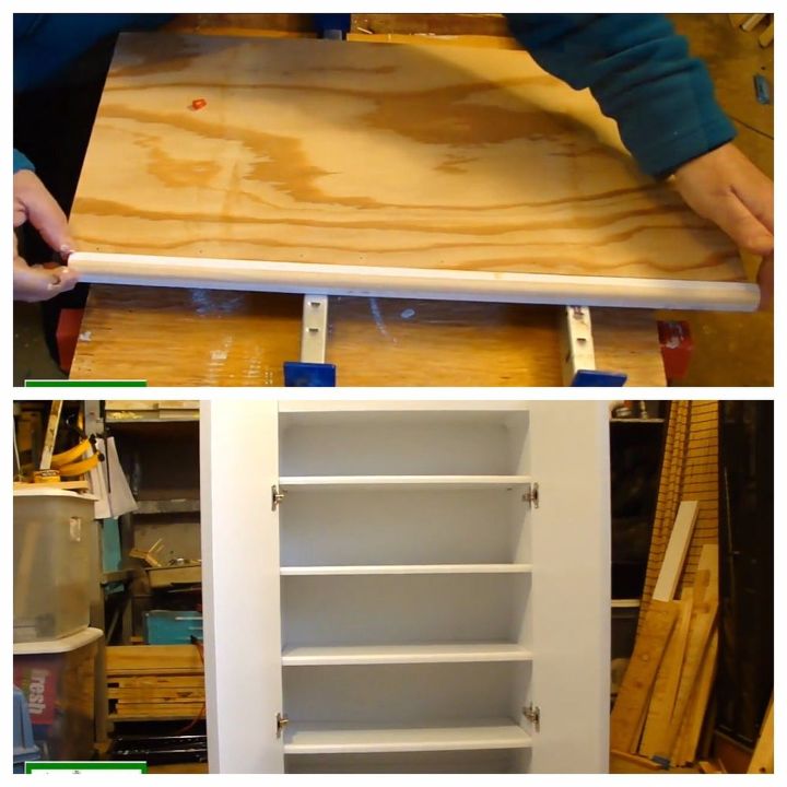 construir un gabinete de toallas de bao con madera de cajas de envo