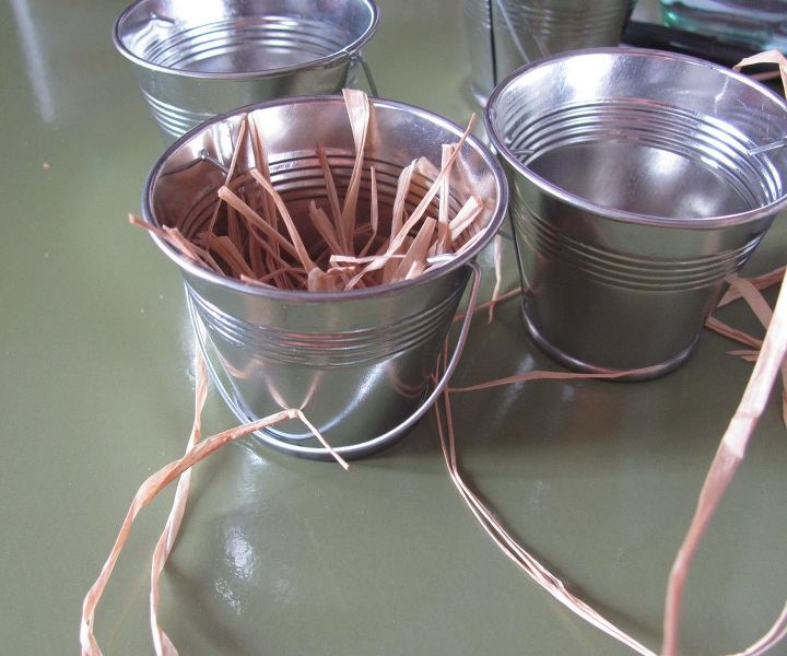 pumpkin in a pail party favour