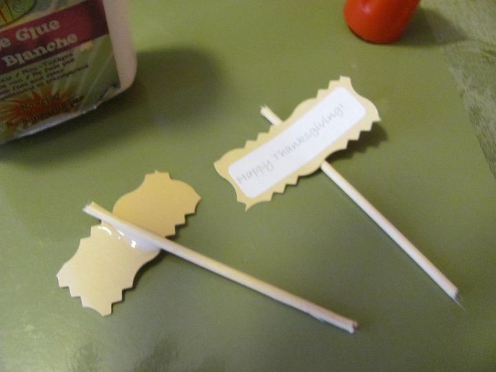 pumpkin in a pail party favour