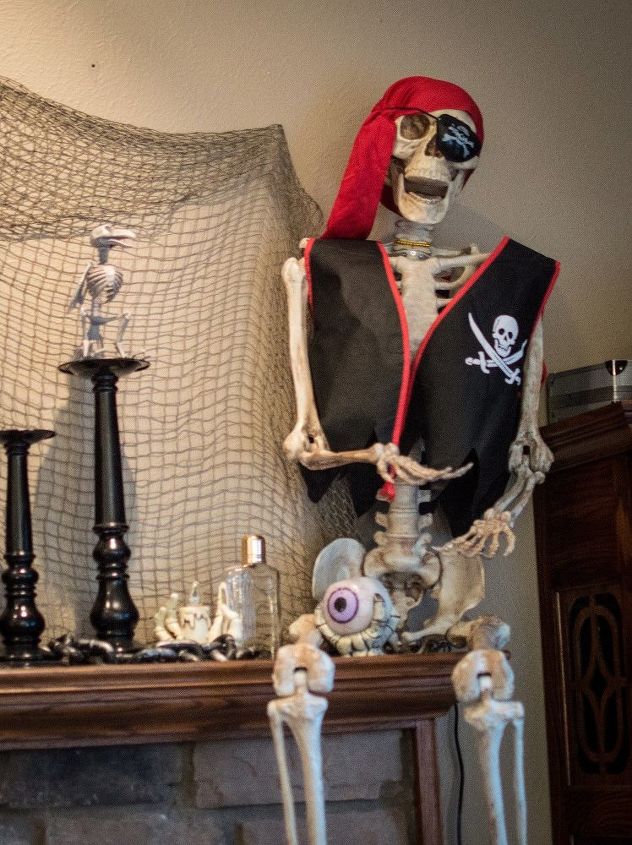 decorao de halloween pirata faa voc mesmo