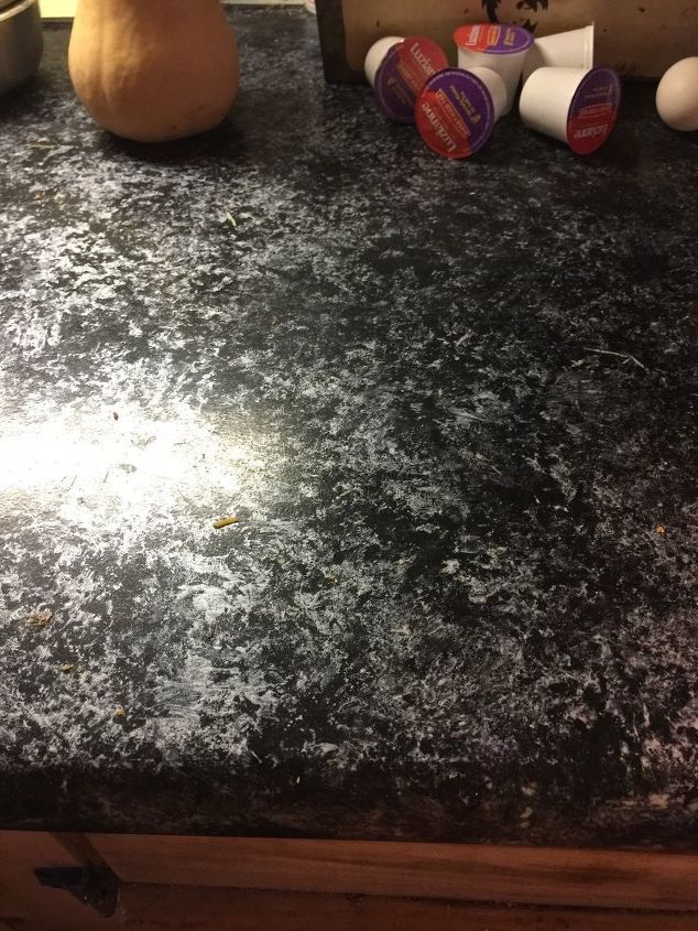 q i have a corian countertop i would like to redo suggestions on how