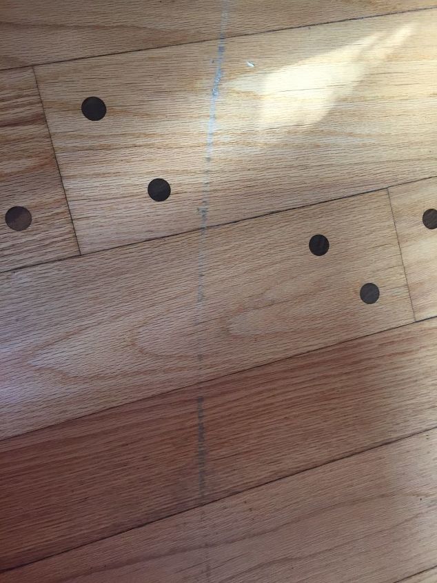q i have some scratches in my wood floor is there an easy way to minimiz