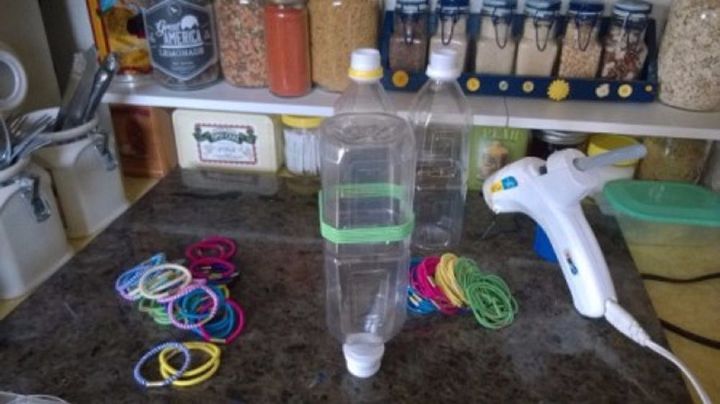 hair tie bottle art for kids of all ages
