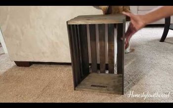 Crate End Table