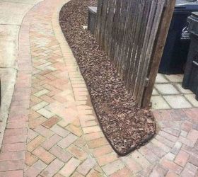 keep that mulch off your driveway with a clean crisp edge