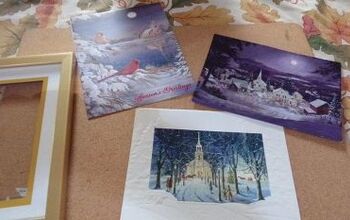  Reciclagem de artesanato de cartão de Natal