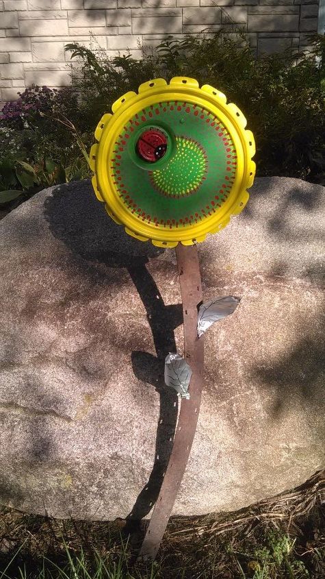 Metal Sunflower Yard Art Hometalk