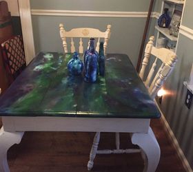 giving the kitchen table a face lift