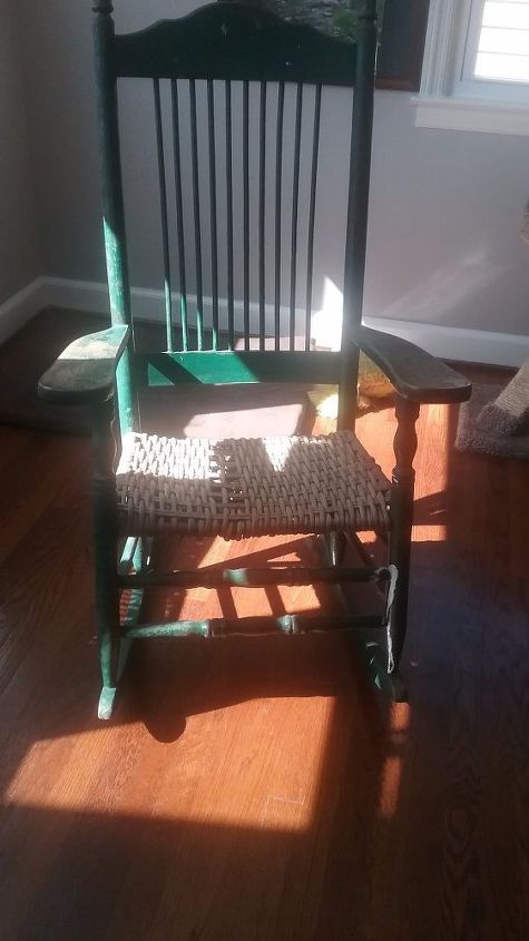 best way to strip paint off of rocking chair