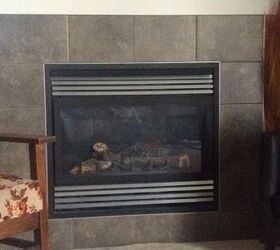 q how can i change the look of my fireplace to vintage
