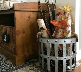 simple fall decor in less than 5 minutes