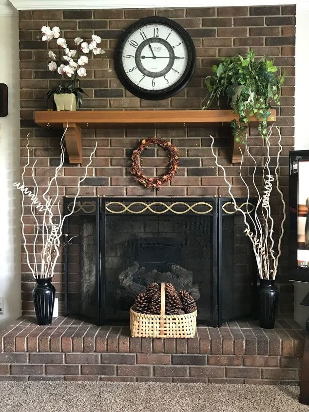 q i need help on updating this fire place