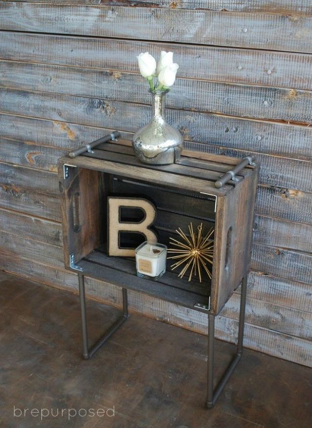 s 30 reasons we can t stop buying michaels storage crates, It makes a perfect entryway table