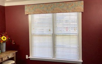 Fifteen Minute Upholstered Valance