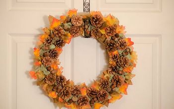 How To Make A Beautiful Fall Wreath Or Centerpiece