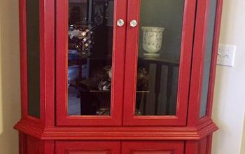 Attention Grabbing Corner Curio Cabinet