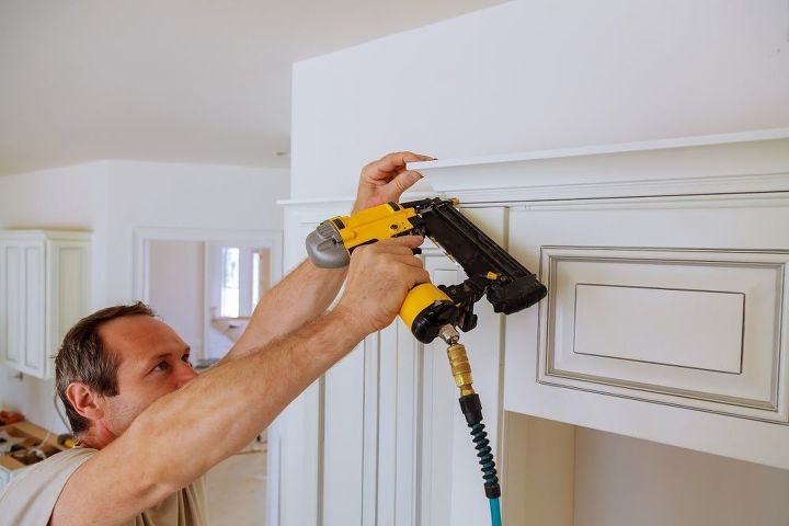 Diy Crown Molding On Kitchen Cabinets Hometalk