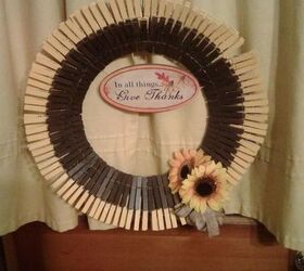 clothespin wreath my weekly post using woo