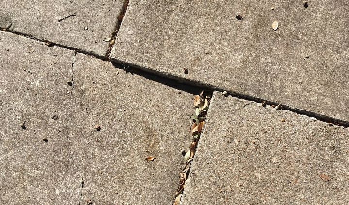 q sunken cracked driveway fix