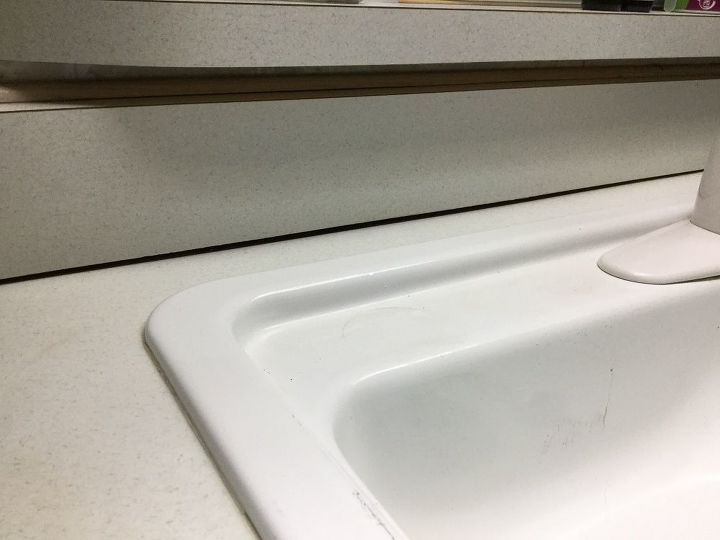 how to raise sagging countertops