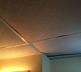 I have drop ceiling in my bathroom that looks cheap, needs ...