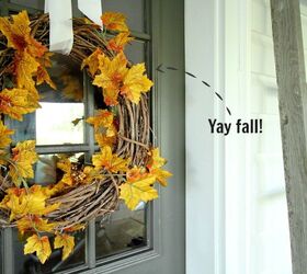 the 45 second fall leaf wreath