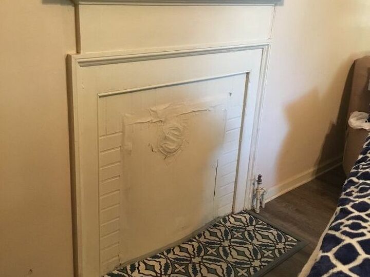 q old fireplace needs an upgrade