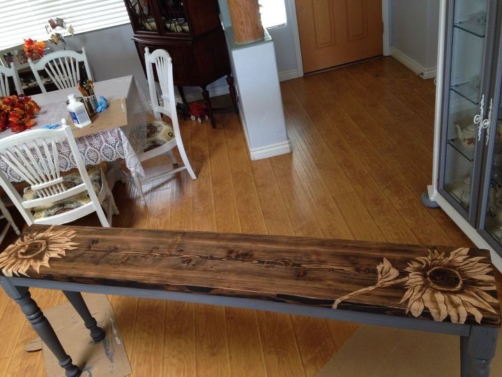 mesa de sof convertida em retalhos