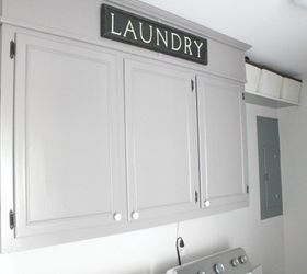 vintage inspired laundry room