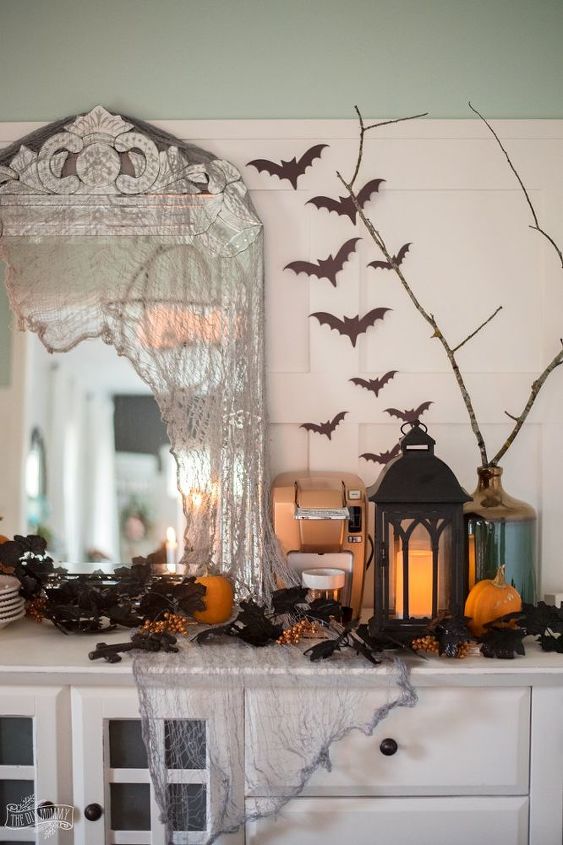 ideias de decorao de halloween baratas