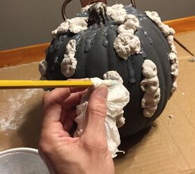 diy warty pumpkin tutorial