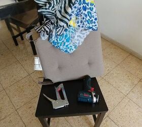 reupholstered ikea chairs