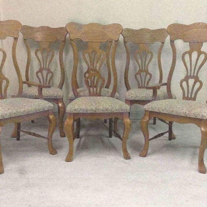 sillas de comedor de estilo vintage reciben un cambio de imagen moderno