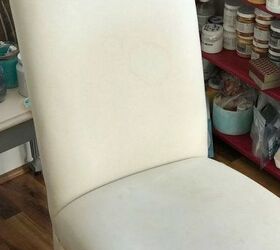 turn your soft furnishings into art with this super simple diy, Plain Fabric Chair