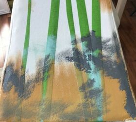 turn your soft furnishings into art with this super simple diy, Use the colours of a fall forest