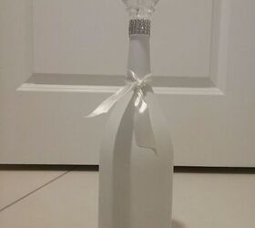 q how can i decorate this wine bottle