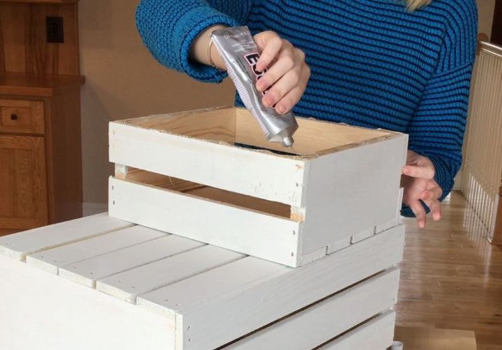 s step by step turn crates into the perfect pieces for your home