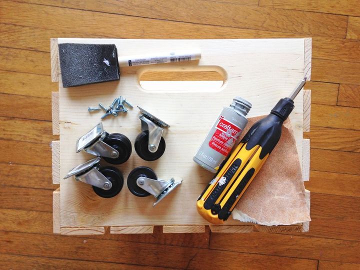 s step by step turn crates into the perfect pieces for your home, Next Storage Crate On Wheels