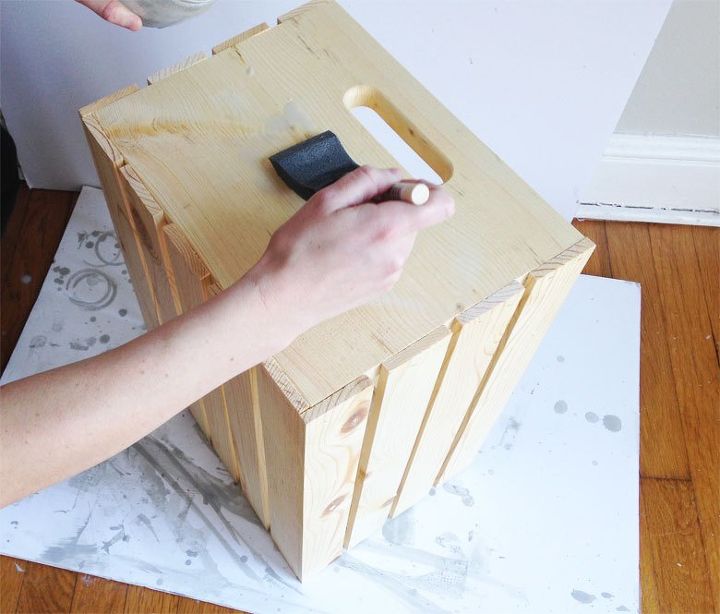s step by step turn crates into the perfect pieces for your home, Step 2