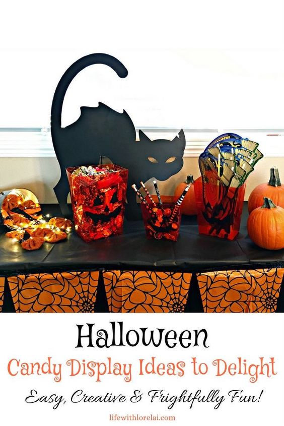 diy halloween candy display ideas para deleitar