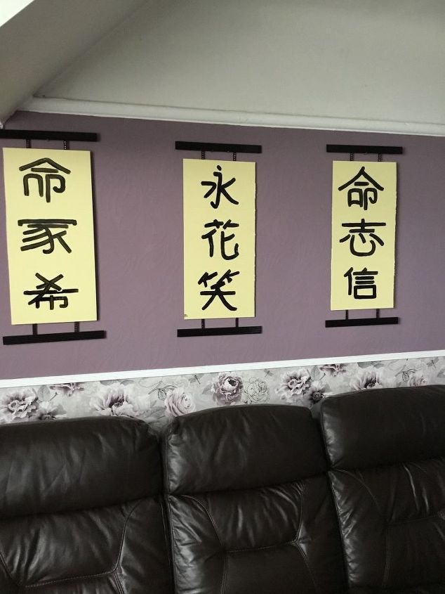 japanese chinese oriental scrolls