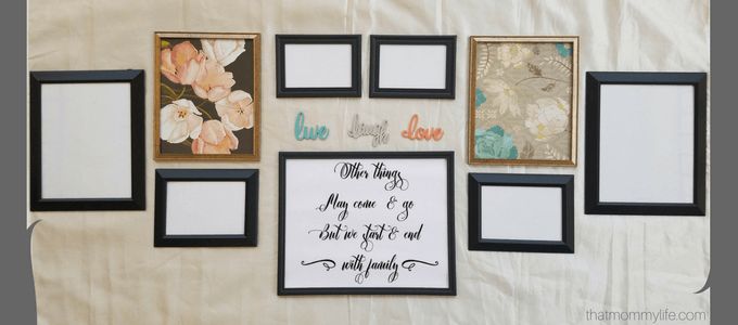 5 ways to arrange a photo wall, For longer walls