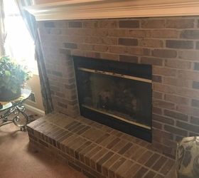 Easy Fireplace Makeover | Hometalk