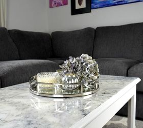turn an ordinary coffee table into a statement piece