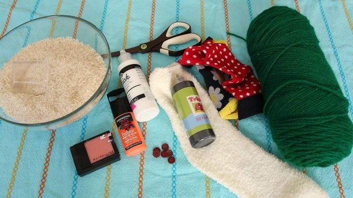 s step by step upcycle your old clothing items for these great ideas, Turn Your Socks Into Snowmen