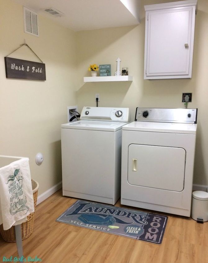 small laundry room diy ideas