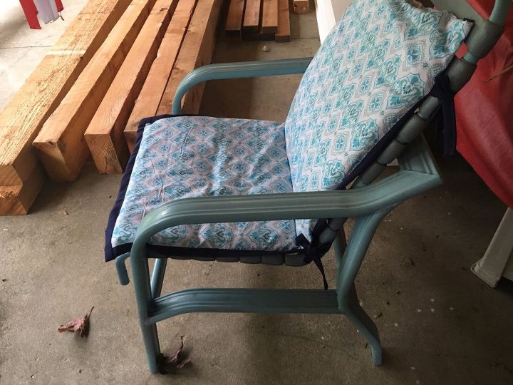 recovering patio chair cushions