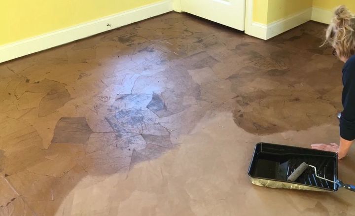 brown paper flooring vs bamboo flooring