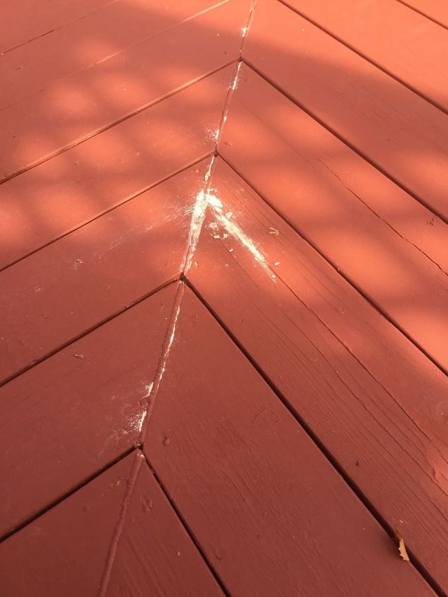 what is the best filler for cracks in older redwood decks