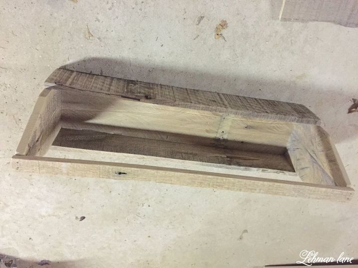caja de herramientas de madera diy